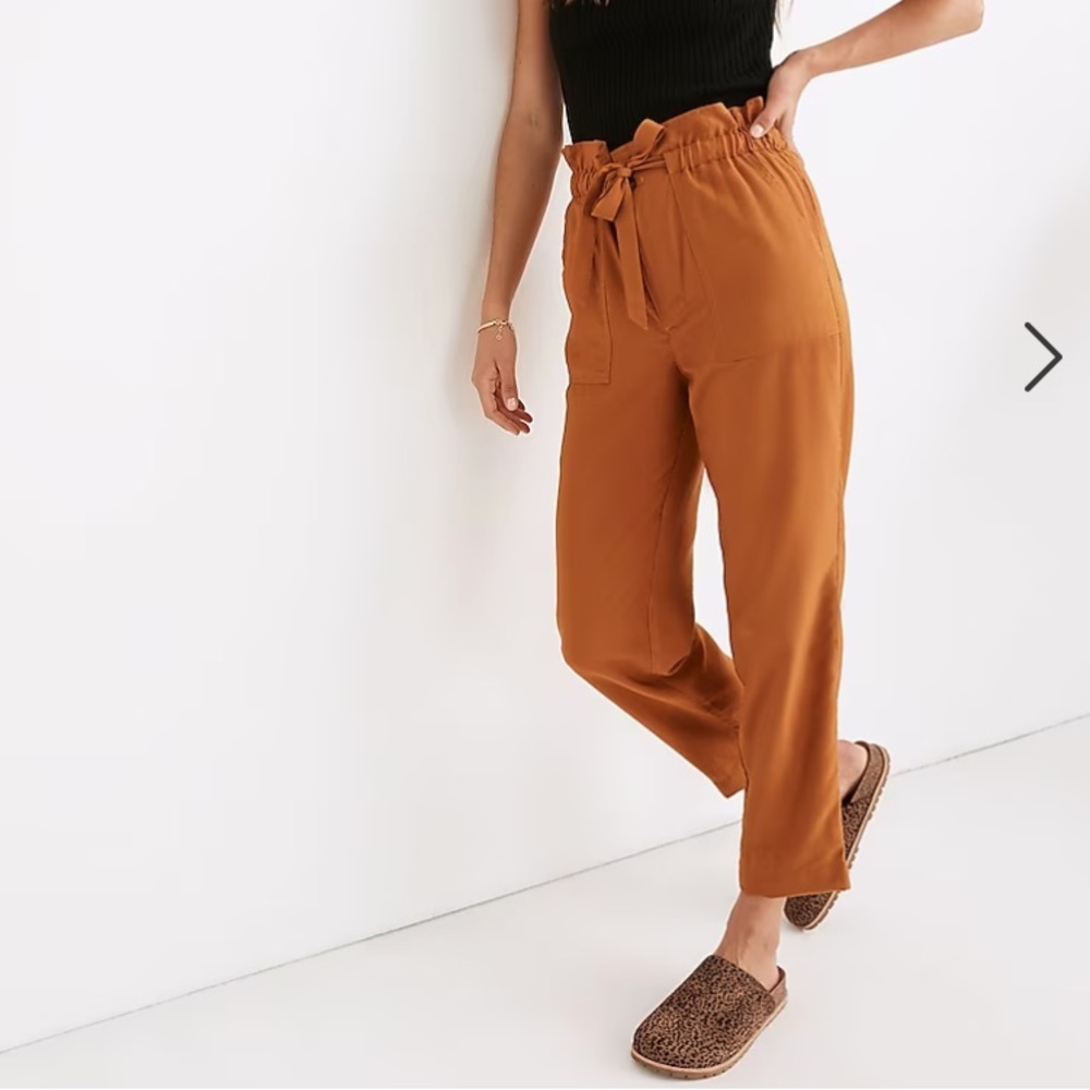 Madewell Dunaway Paperbag Pants